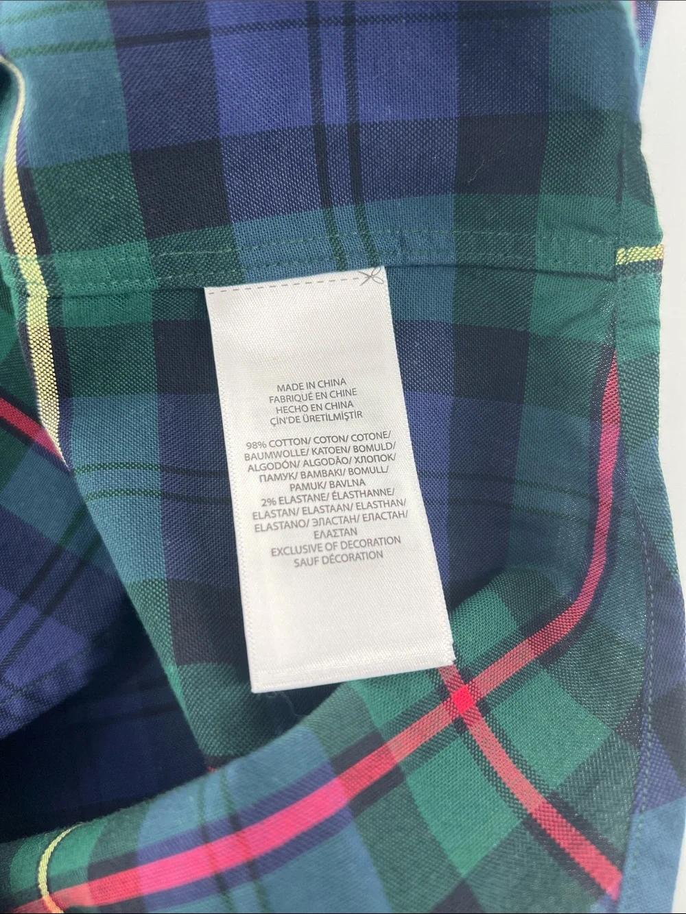 Polo by Ralph Lauren Stretch Oxford Tartan Button-Down Shirt